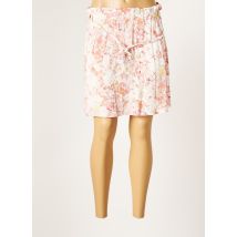 CALIE - Jupe courte rose en viscose - Femme - Taille 36 - Modz