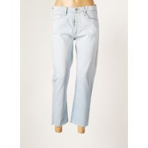 F.A.M. - Jean coupe Mom bleu en coton - Femme - Taille W31 - Modz
