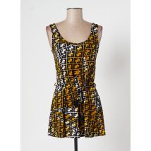 AU SOLEIL DE ST TROPEZ - Top jaune en polyester - Femme - Taille 38 - Modz