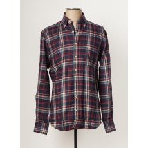 FYNCH-HATTON - Chemise manches longues rouge en coton - Homme - Taille S - Modz