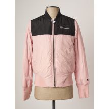 CHAMPION - Blouson rose en polyester - Femme - Taille 34 - Modz