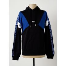 FILA - Sweat-shirt à capuche noir en coton pour homme - Taille XS - Modz