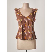 MISS ACHILE - Pyjama marron en coton - Femme - Taille 36 - Modz