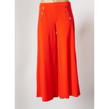 MALOKA - Pantalon 7/8 orange en polyamide pour femme - Taille 44 - Modz