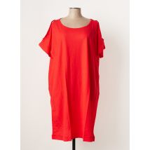 G!OZE - Robe mi-longue rouge en viscose pour femme - Taille 42 - Modz