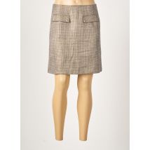 DIPLODOCUS - Jupe courte marron en polyester - Femme - Taille 34 - Modz