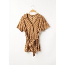 NOT YOUR GIRL - Combishort beige en coton - Femme - Taille 36 - Modz