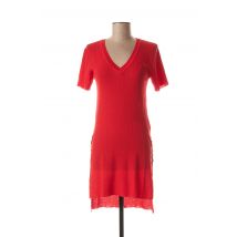 JAVIER SIMORRA - Robe pull rouge en viscose - Femme - Taille 38 - Modz
