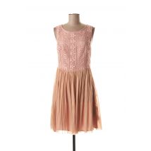 JAVIER SIMORRA - Robe mi-longue rose en polyester - Femme - Taille 36 - Modz