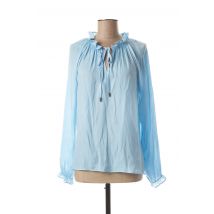 JAVIER SIMORRA - Blouse bleu en polyester - Femme - Taille 36 - Modz