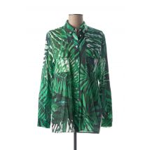 MARC AUREL - Chemisier vert en coton pour femme - Taille 34 - Modz
