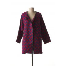 JAUNE ROUGE - Veste casual rouge en polyester - Femme - Taille 40 - Modz