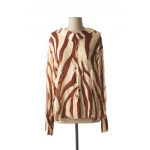 LIVIANA CONTI - Chemisier marron en viscose - Femme - Taille 40 - Modz