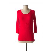 MARC AUREL - T-shirt rouge en viscose pour femme - Taille 42 - Modz