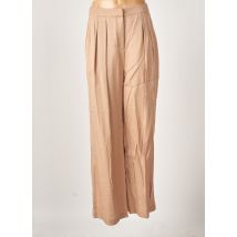 KI ? WHO ARE YOU - Pantalon droit beige en lyocell - Femme - Taille 48 - Modz
