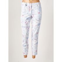 MARC AUREL - Pantacourt bleu en coton - Femme - Taille 34 - Modz