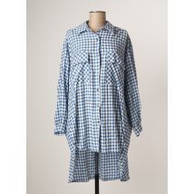 AU SOLEIL DE ST TROPEZ - Chemisier bleu en viscose - Femme - Taille TU - Modz