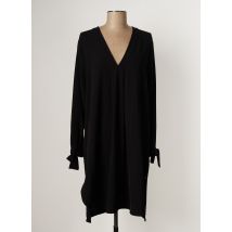 OTTOD'AME - Robe mi-longue noir en polyester pour femme - Taille 38 - Modz