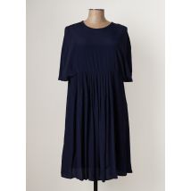 OTTOD'AME - Robe mi-longue bleu en acetate - Femme - Taille 42 - Modz