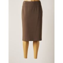 LUCIA - Jupe mi-longue gris en viscose - Femme - Taille 44 - Modz
