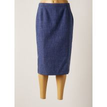 PAUPORTÉ - Jupe mi-longue bleu en polyester - Femme - Taille 40 - Modz