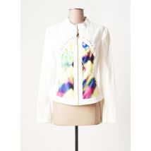 LASAGRADA - Veste casual blanc en coton - Femme - Taille 44 - Modz