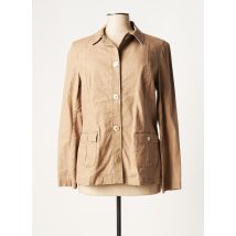 BRUNO SAINT HILAIRE - Veste casual marron en lin - Femme - Taille 42 - Modz