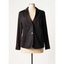 LUCIA - Blazer noir en coton - Femme - Taille 44 - Modz
