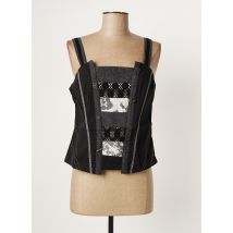 ALICE ET BARNABE - Top noir en coton - Femme - Taille 42 - Modz