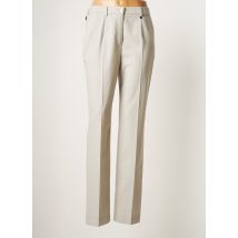 BRUNO SAINT HILAIRE - Pantalon chino gris en polyester - Femme - Taille 50 - Modz