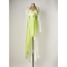 AUTENTICA - Robe longue vert en polyester - Femme - Taille 40 - Modz