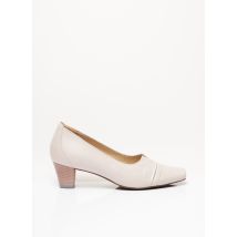 HOGL - Escarpins beige en cuir pour femme - Taille 36 1/2 - Modz