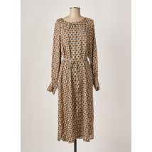 RIVER WOODS - Robe longue beige en viscose - Femme - Taille 40 - Modz