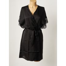 VALEGE - Déshabillé noir en polyester - Femme - Taille 40 - Modz