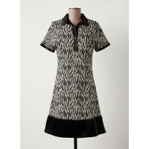 ELEONORA AMADEI - Robe courte noir en coton pour femme - Taille 38 - Modz