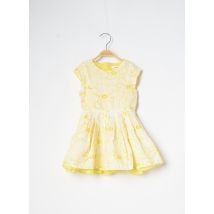 CATIMINI - Robe mi-longue jaune en coton - Fille - Taille TU - Modz