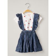 CATIMINI - Ensemble robe bleu en viscose - Fille - Taille TU - Modz