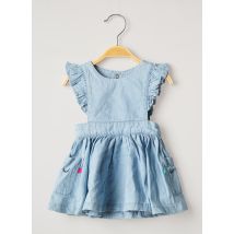 CATIMINI - Robe mi-longue bleu en coton - Fille - Taille TU - Modz