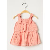 ABSORBA - Robe mi-longue orange en coton - Fille - Taille TU - Modz