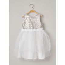 LILI GAUFRETTE - Robe mi-longue blanc en polyester - Fille - Taille TU - Modz