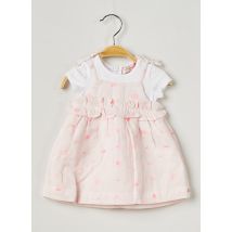 LILI GAUFRETTE - Robe mi-longue rose en coton - Fille - Taille TU - Modz