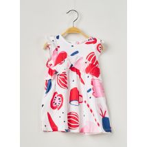 CATIMINI - Robe mi-longue blanc en coton - Fille - Taille TU - Modz