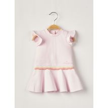 LILI GAUFRETTE - Robe mi-longue rose en coton - Fille - Taille TU - Modz