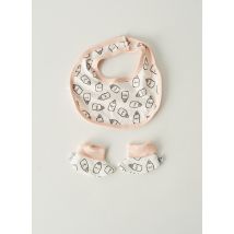 ABSORBA - Bavoir rose en coton - Fille - Taille TU - Modz