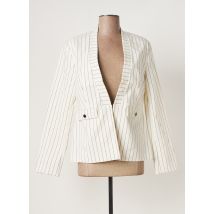JULIE GUERLANDE - Veste chic beige en polyester pour femme - Taille 40 - Modz