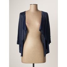 JULIE GUERLANDE - Gilet manches longues bleu en polyester pour femme - Taille 44 - Modz