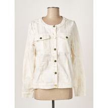 JULIE GUERLANDE - Veste casual beige en coton - Femme - Taille 38 - Modz