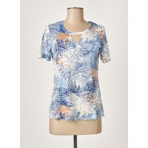 DIANE LAURY - T-shirt bleu en polyester pour femme - Taille 48 - Modz