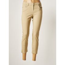 C'EST BEAU LA VIE - Pantacourt beige en coton - Femme - Taille 36 - Modz