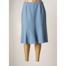 GUY DUBOUIS - Jupe mi-longue bleu en polyester pour femme - Taille 42 - Modz